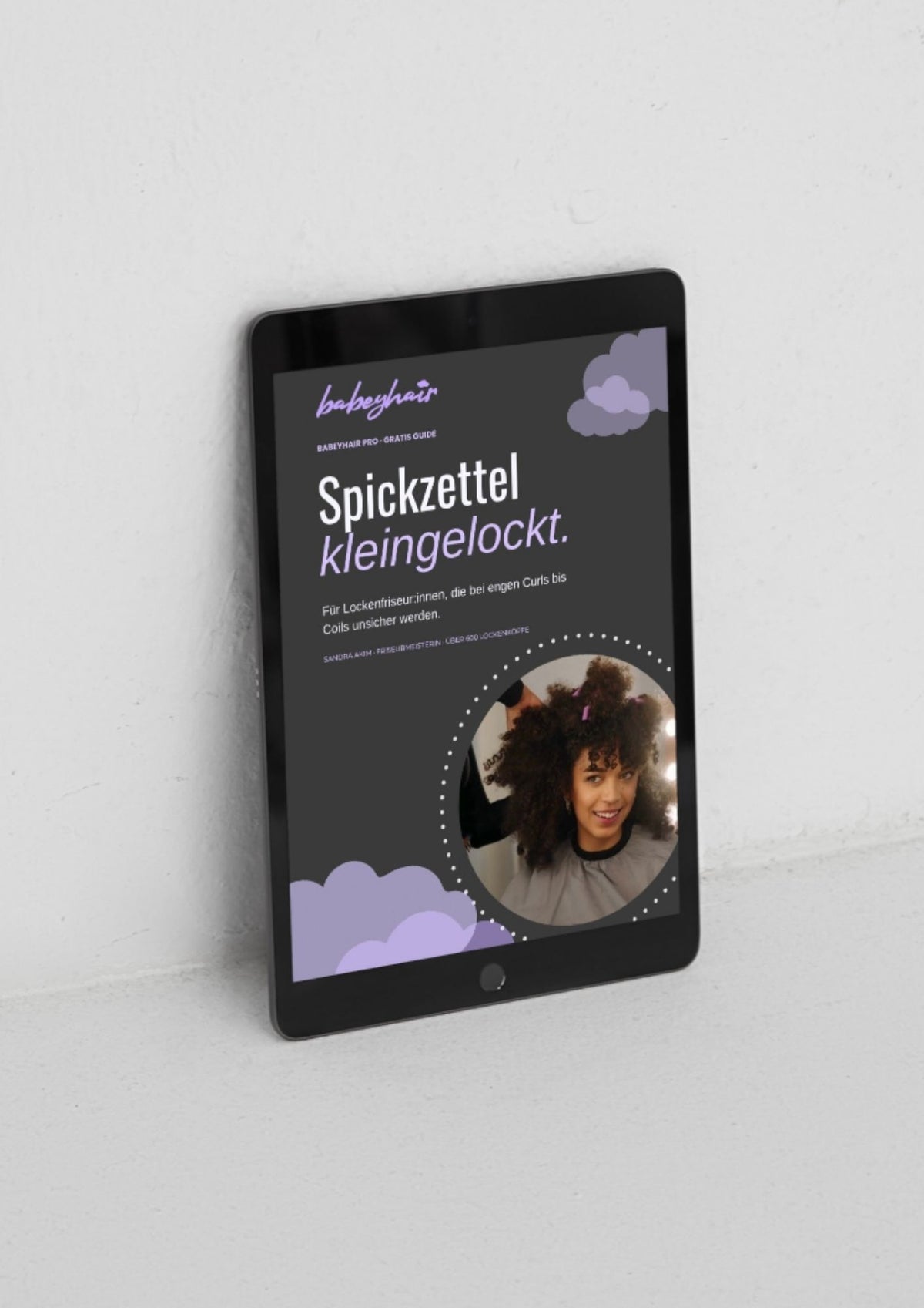 Spickzettel Kleingelockt – Gratis Salon Guide