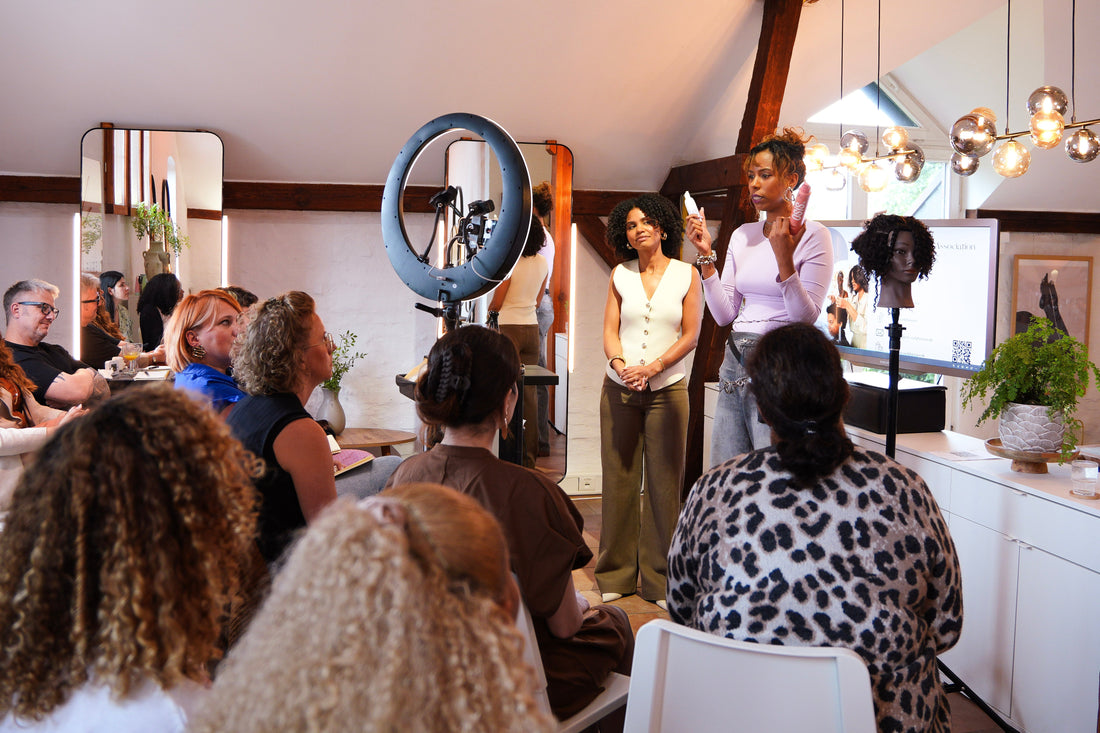AfroCurls Pro 2025 practical training workshop in Hamburg