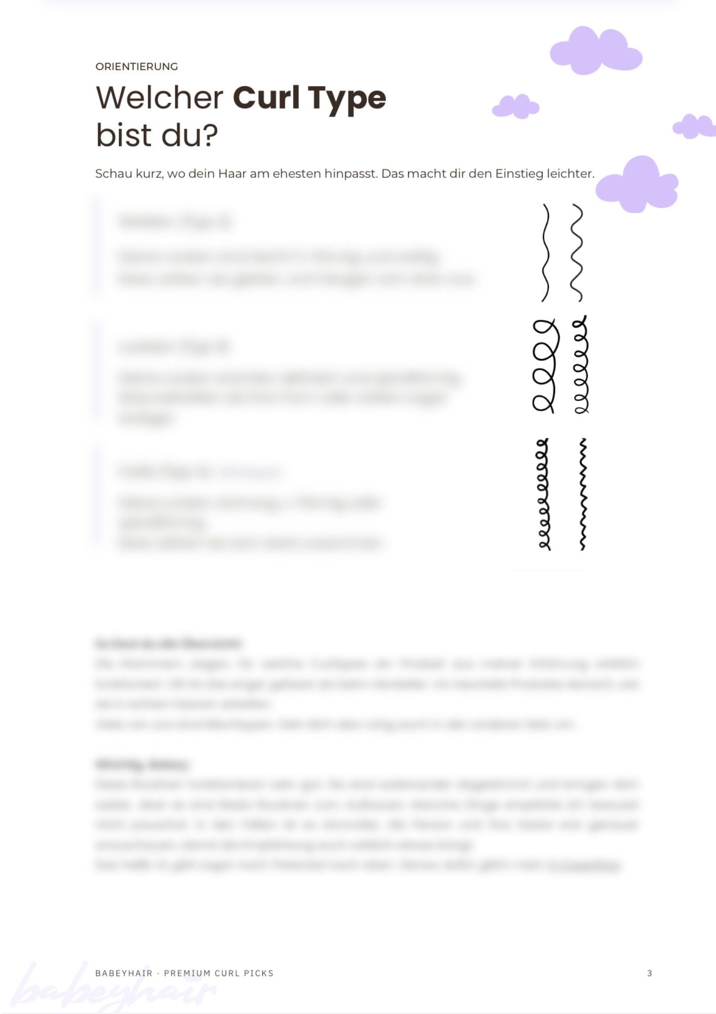 Premium Curl Picks