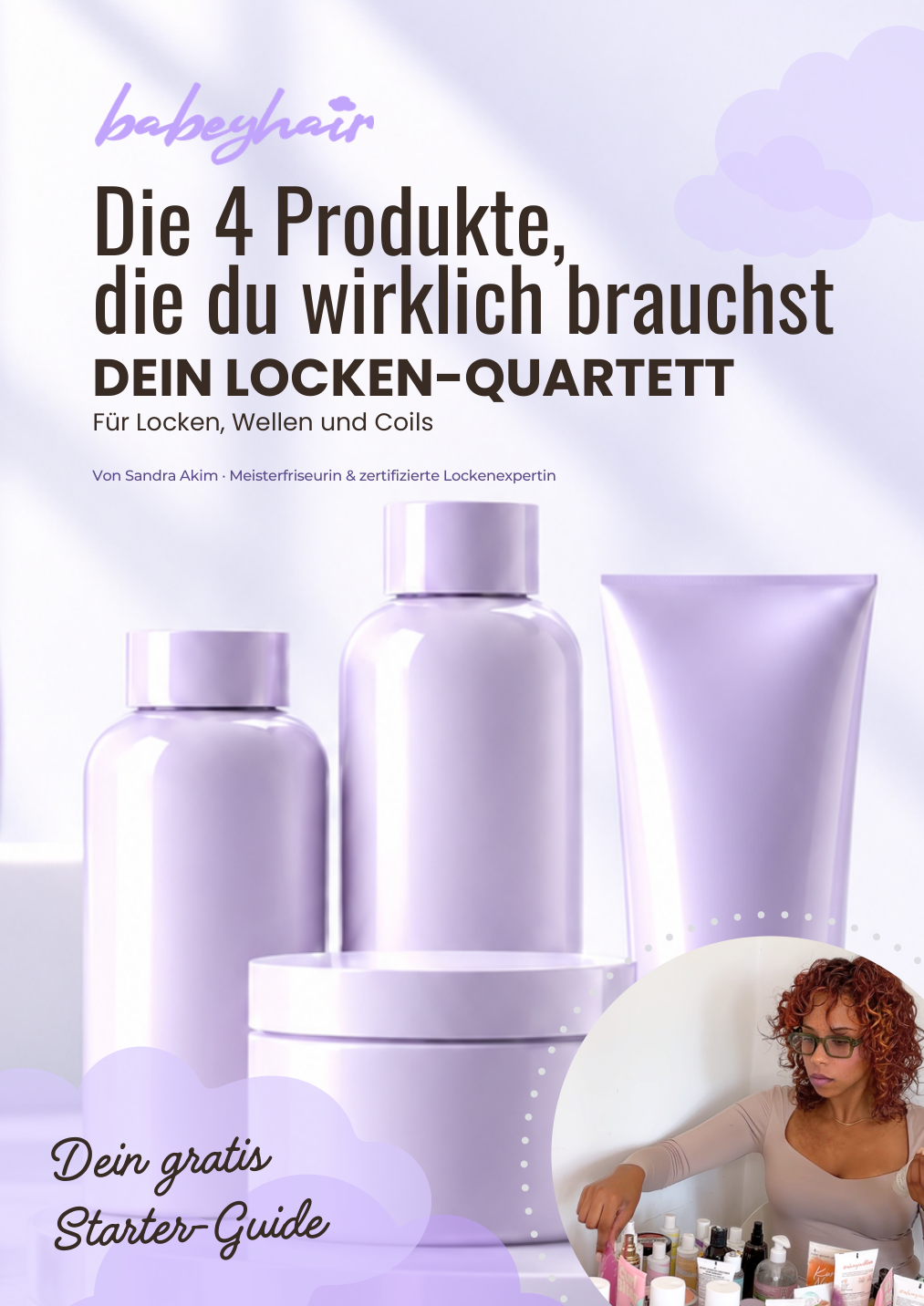 Kostenloser Starter-Guide: Die 4 Produkte, die du wirklich brauchst – Dein Locken-Quartett von Babeyhair